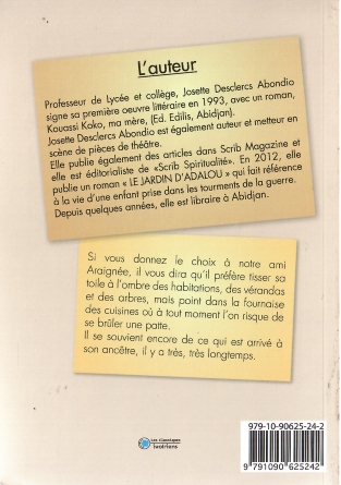 AZ 1 verso La dernière ruse de compère araignée