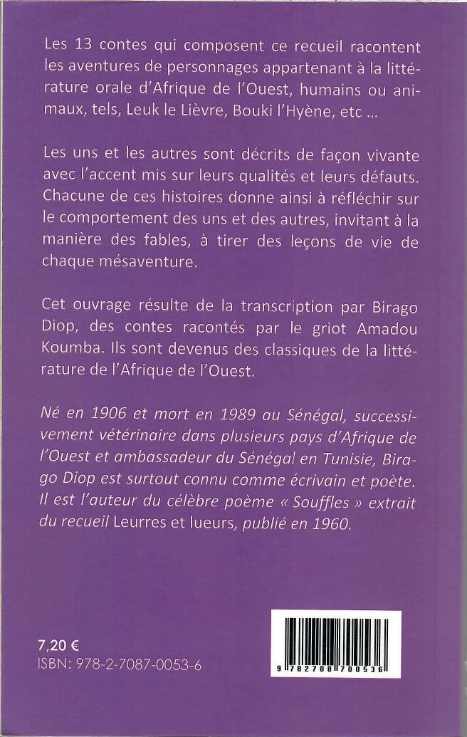 les nouveaux contes d'amadou koumba_2 Les nouveaux contes d'Amadou Koumba